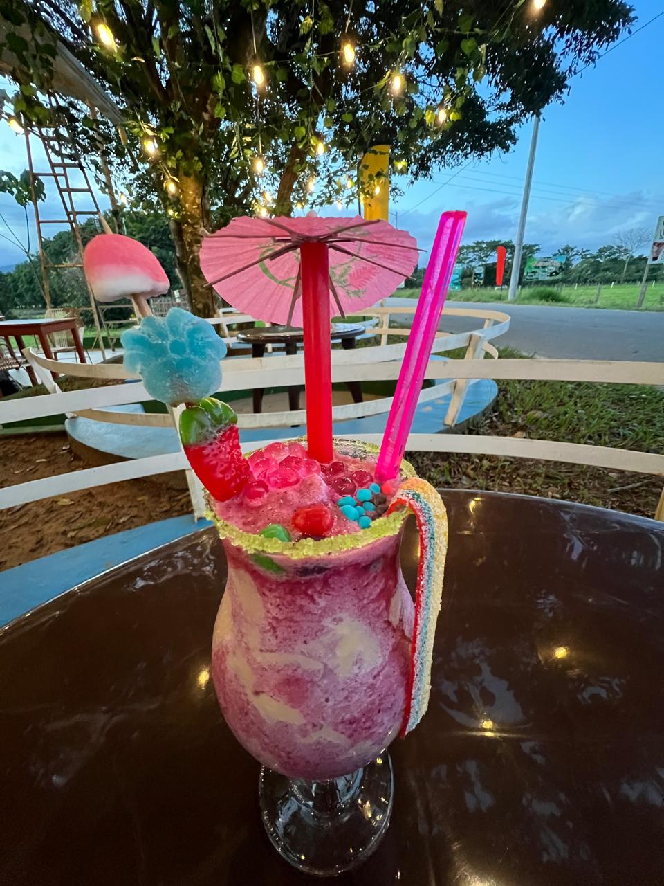 Entrada del parador La Morena